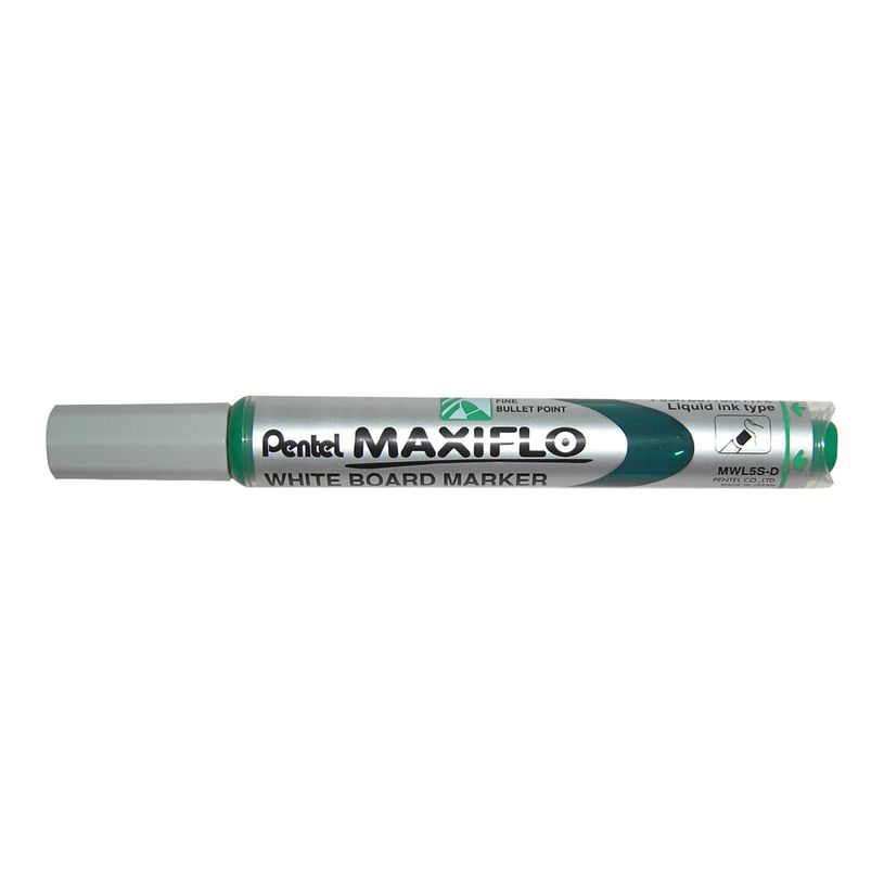 3474377910748-Pentel MAXIFLO - Marqueur effaçable - pointe ogive - vert-P_79402867_1-0