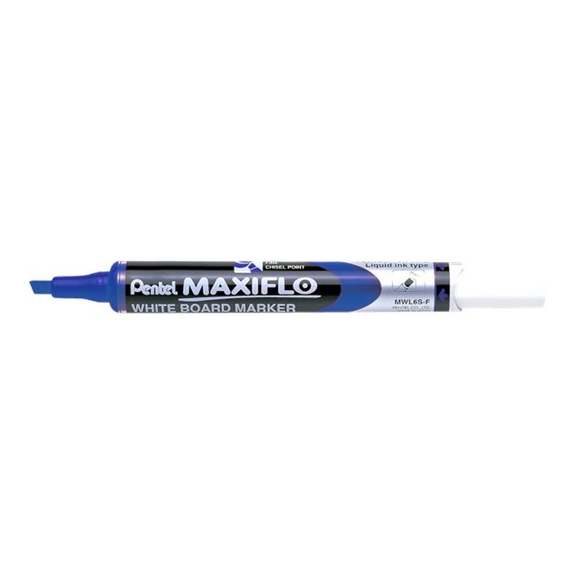 3474377910830-Pentel MAXIFLO - Marqueur effaçable - pointe biseau - bleu-P_79402870_1-0