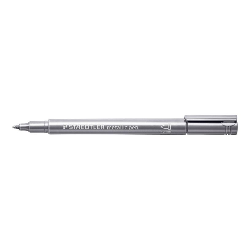 4007817832042-STAEDTLER - Marqueur - argent - 1- 2 mm--2