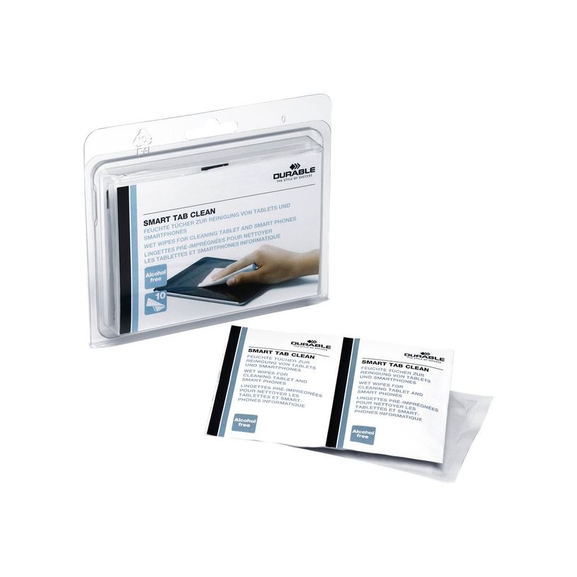 4005546507521-Durable Smart table clean - 10 lingettes nettoyantes pour tablette ou smartphone-P_79403069_2-1