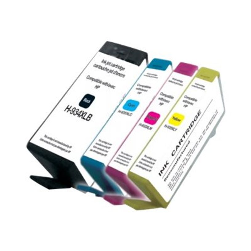 3584770896522-Cartouche remanufacturée HP 934XL/935XL - pack de 4 - noir, cyan, magenta, jaune - Uprint-P_79403080_2-3