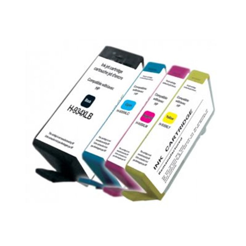 3584770896522-Cartouche remanufacturée HP 934XL/935XL - pack de 4 - noir, cyan, magenta, jaune - Uprint-P_79403080_4-1