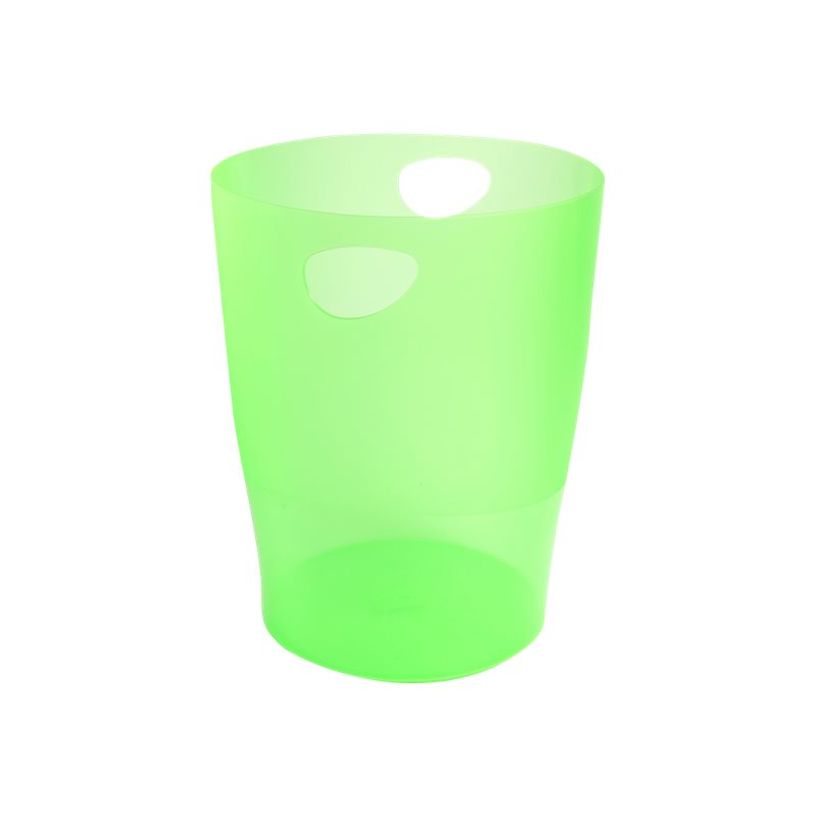 9002493037106-Exacompta Ecobin - Corbeille à papier 15L - vert pomme translucide-P_79403121_2-1