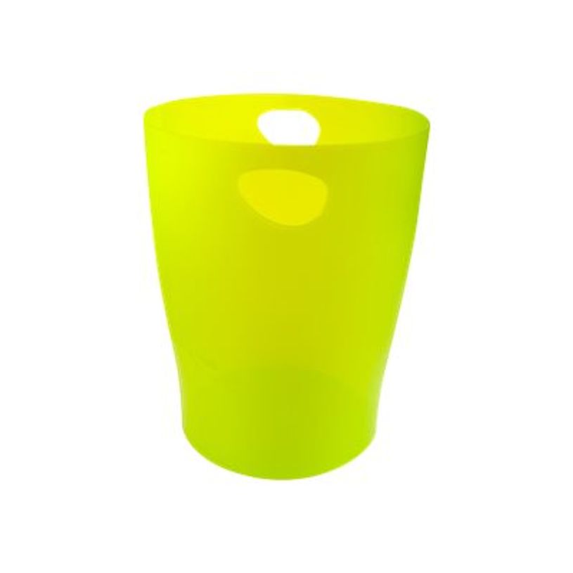 9002493037168-Exacompta Ecobin - Corbeille à papier 15L - vert anis translucide-P_79403123_1-0