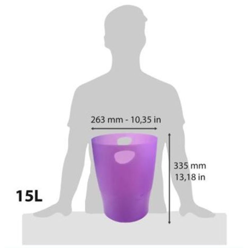 9002493037175-Exacompta Ecobin - Corbeille à papier 15L - violet translucide-P_79403124_2-1