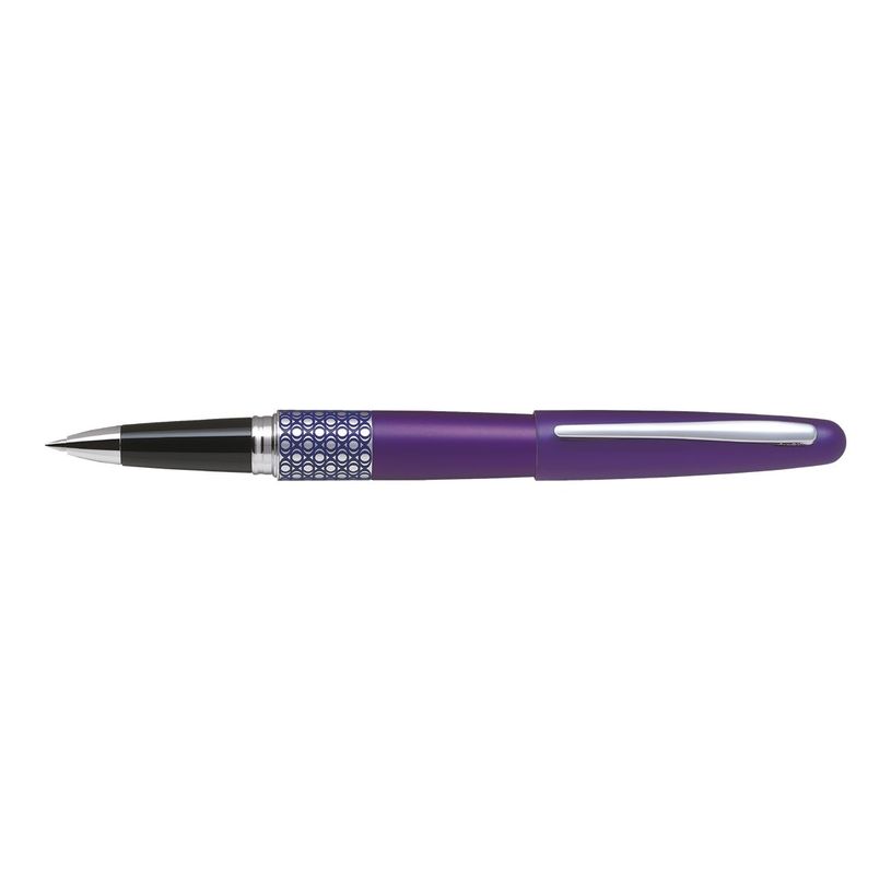 4902505505577-Pilot Retro Pop - Roller violet / ellipses - pointe 0,7 mm-P_79403560_4-4