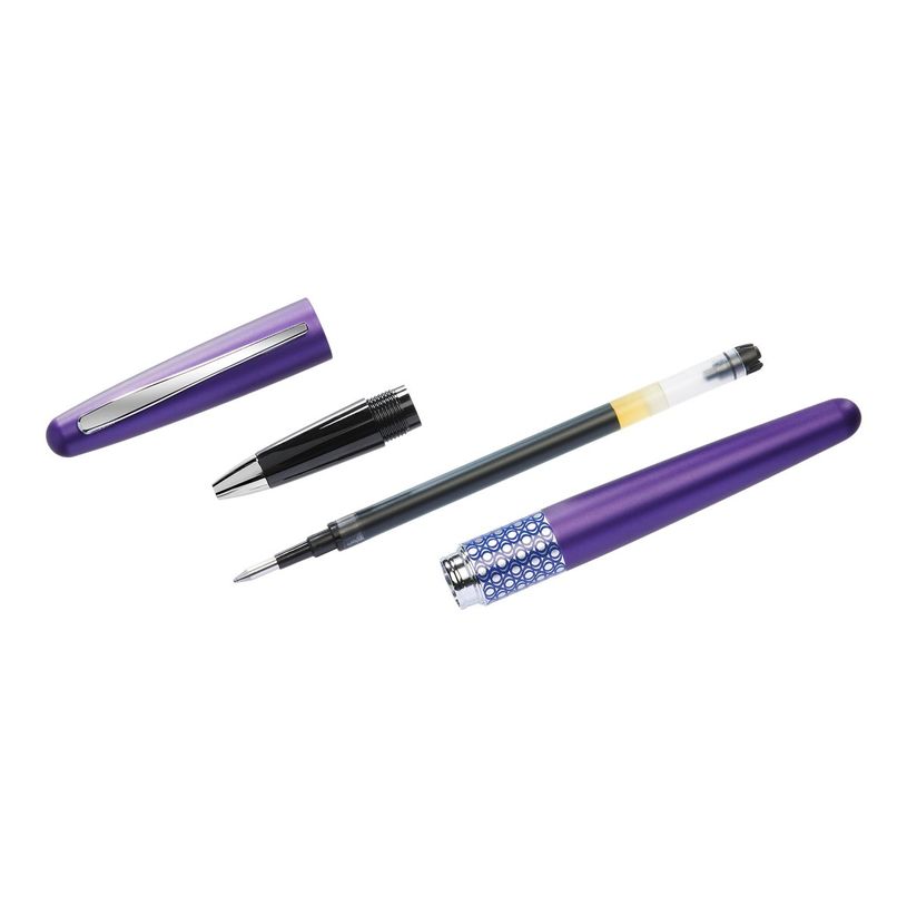 4902505505577-Pilot Retro Pop - Roller violet / ellipses - pointe 0,7 mm-P_79403560_5-5