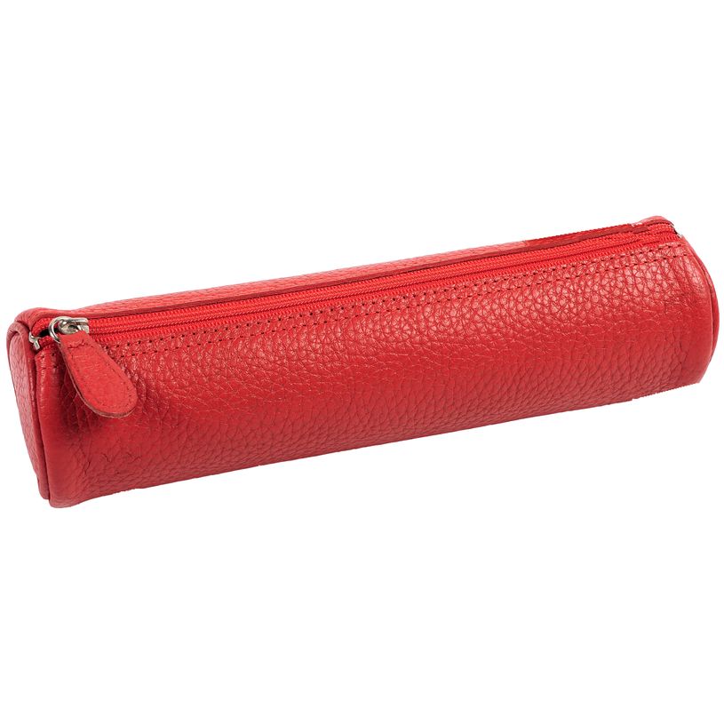 3338800028205-Quo Vadis - Trousse - Ronde - Goya - 22x6 cm - Cuir pleine fleur de vachette - 1 compartiment(s)--5