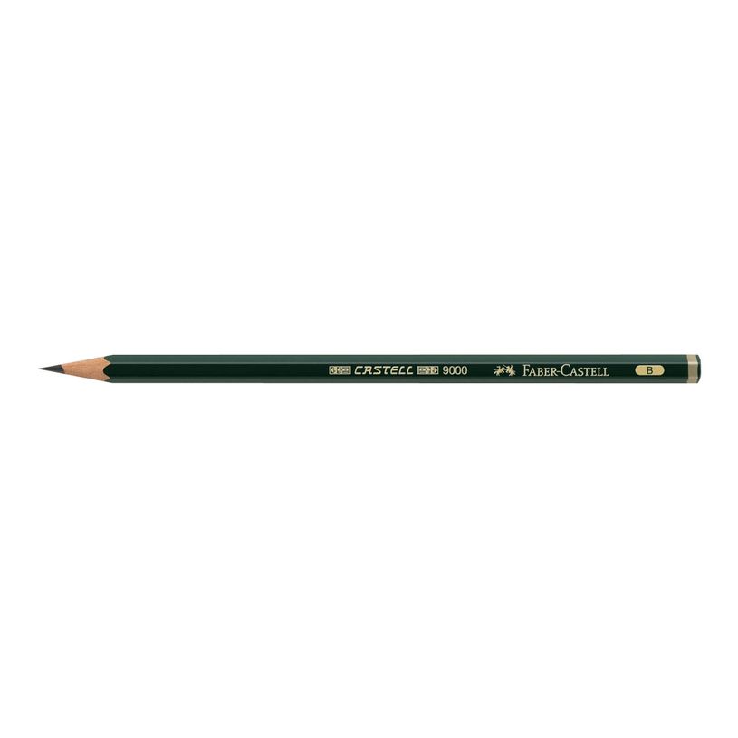 4005401190011-Faber-Castell 9000 - Crayon à papier - B-P_79403777_1-0