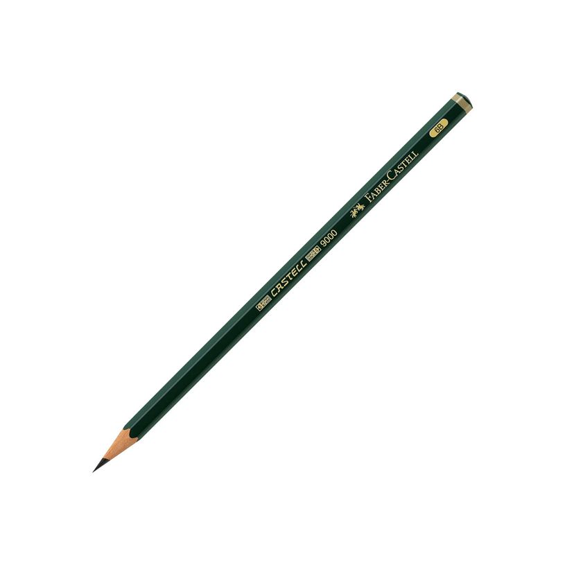 4005401190066-Faber-Castell 9000 - Crayon à papier - 6B-P_79403782_1-0