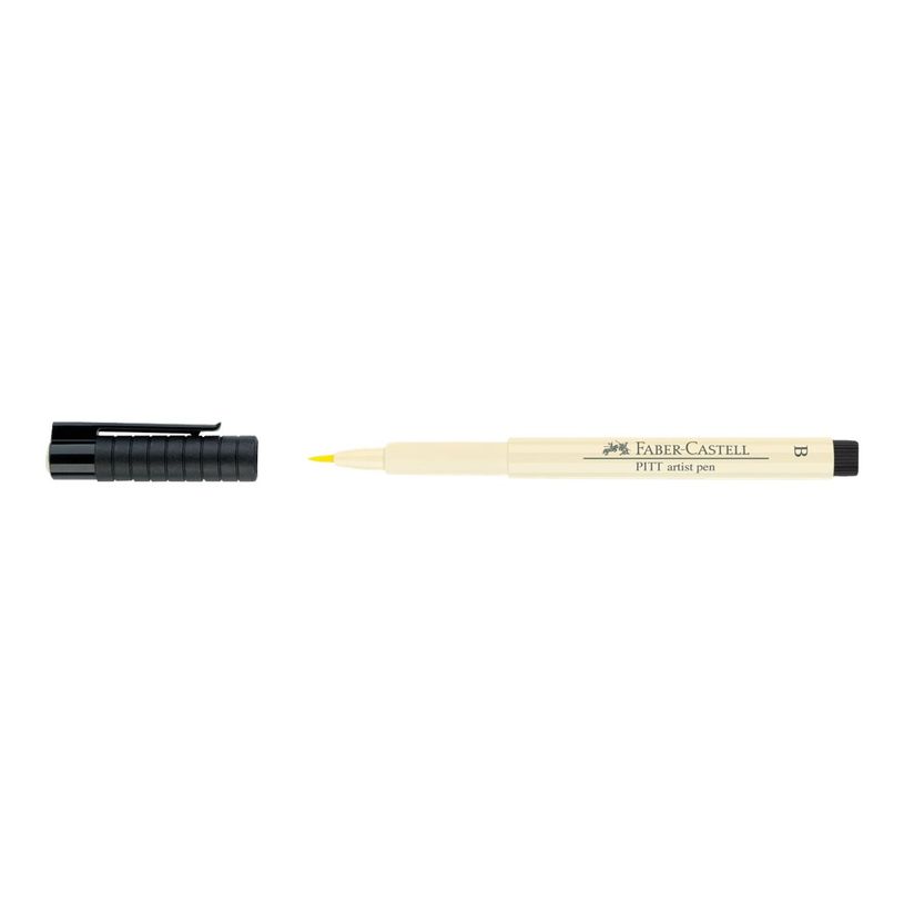 4005401674030-Faber-Castell PITT Artist Pen - Feutre pinceau à pointe souple - permanent - ivoire - encr-P_79403801_3-0