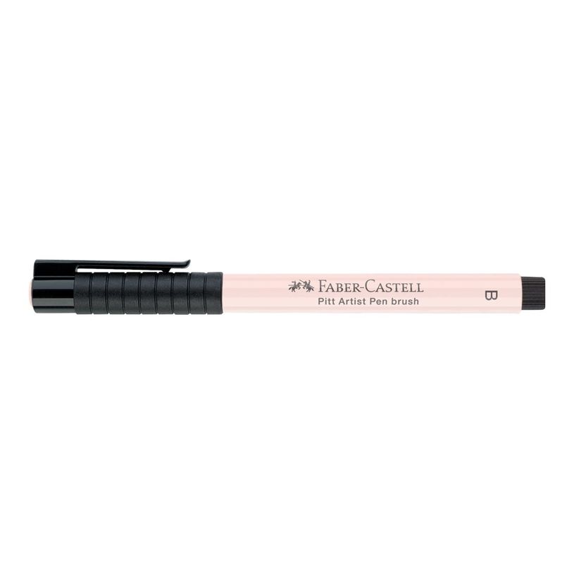 4005401674146-Faber-Castell PITT Artist Pen - Feutre pinceau à pointe souple - permanent - rose pâle - -P_79403809_3-0