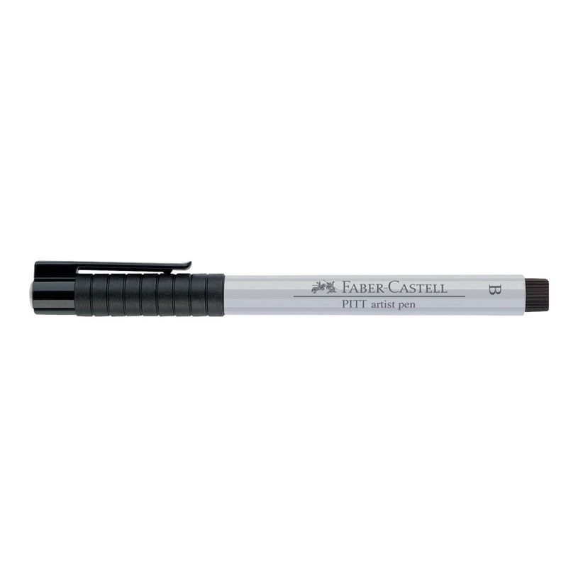 4005401674306-Faber-Castell PITT Artist Pen - Feutre pinceau à pointe souple - permanent - gris froid 1 -P_79403818_1-2