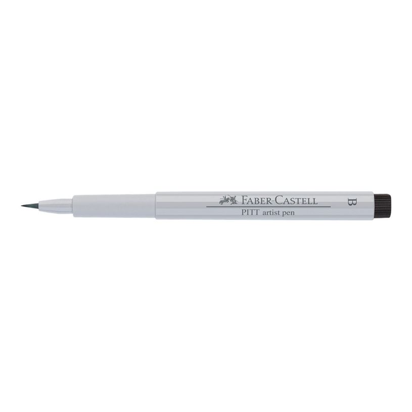 4005401674306-Faber-Castell PITT Artist Pen - Feutre pinceau à pointe souple - permanent - gris froid 1 -P_79403818_3-3