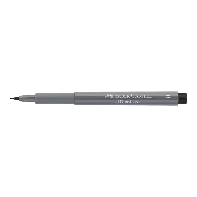 4005401674337-Faber-Castell PITT Artist Pen - Feutre pinceau à pointe souple - permanent - gris froid IV-P_79403821_2-3