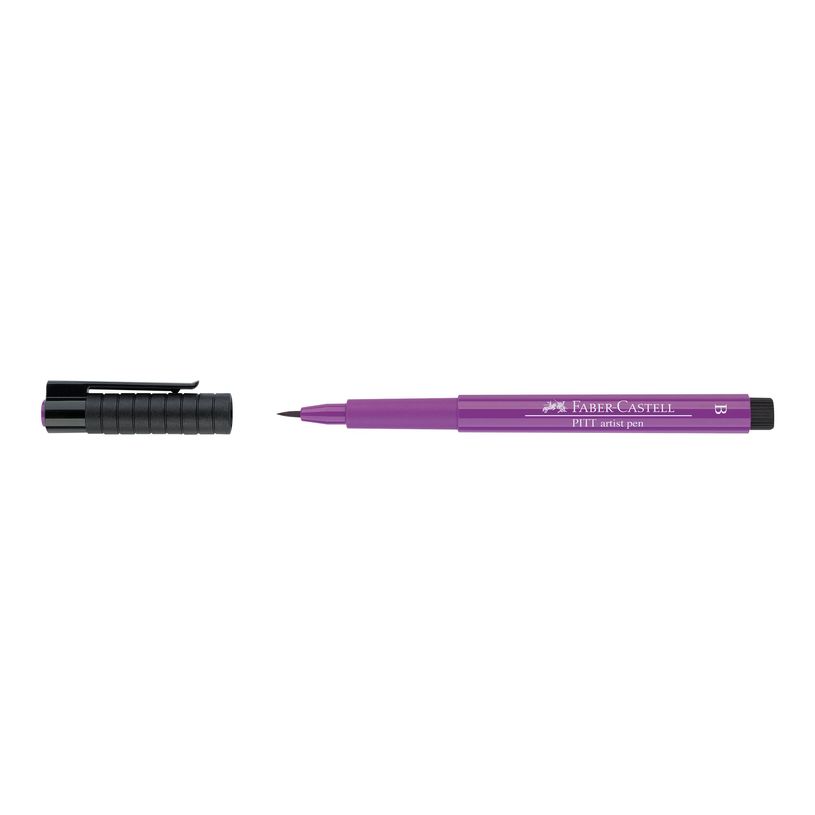 4005401674344-Faber-Castell PITT Artist Pen - Feutre pinceau à pointe souple - permanent - cramoisi - en-P_79403822_4-0