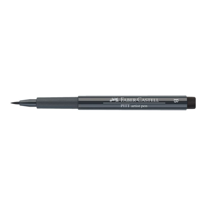 4005401674351-Faber-Castell PITT artist - Feutre pinceau à pointe souple - permanent - gris froid VI - encre pi-P_79403823_4-1