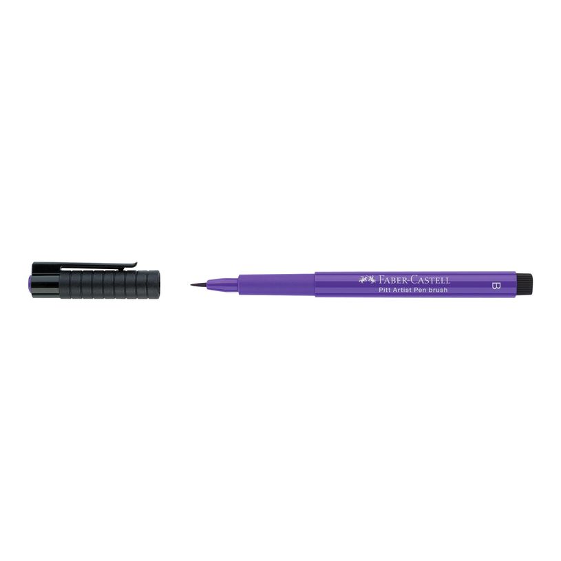 4005401674368-Faber-Castell PITT Artist Pen - Feutre pinceau à pointe souple - permanent - pourpre viole-P_79403824_6-4