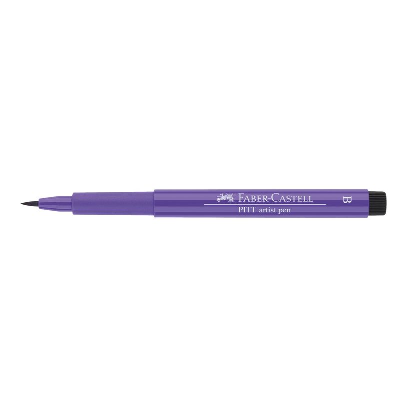 4005401674368-Faber-Castell PITT Artist Pen - Feutre pinceau à pointe souple - permanent - pourpre viole-P_79403824_7-0
