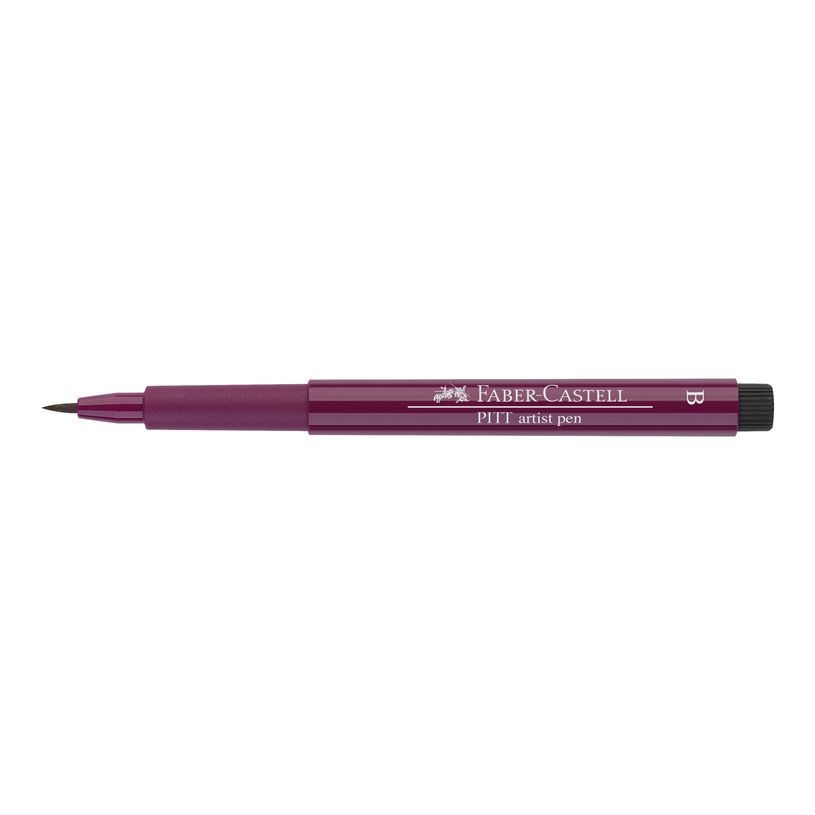 4005401674375-Faber-Castell PITT Artist Pen - Feutre pinceau à pointe souple - permanent - magenta - enc-P_79403825_2-3