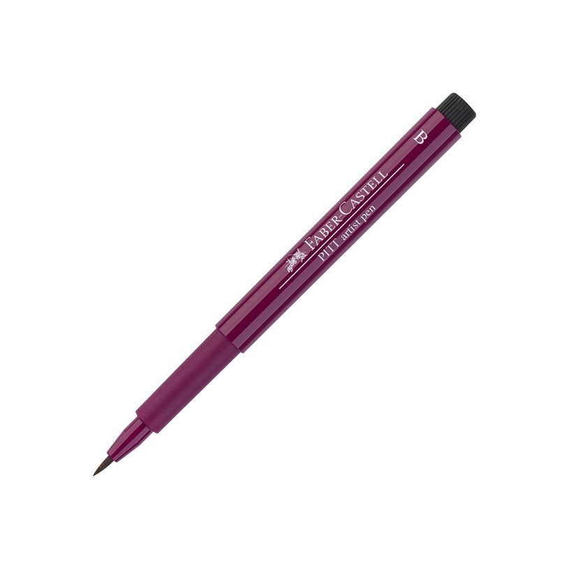 4005401674375-Faber-Castell PITT Artist Pen - Feutre pinceau à pointe souple - permanent - magenta - enc-P_79403825_4-2