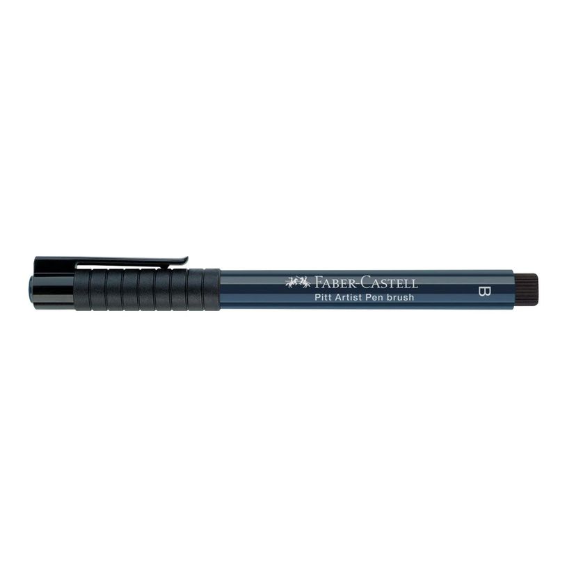 4005401674573-Faber-Castell PITT Artist Pen - Feutre pinceau à pointe souple - permanent - indigo foncé-P_79403834_1-2