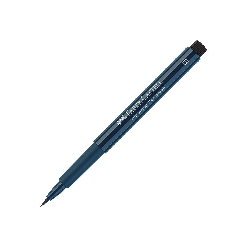 4005401674573-Faber-Castell PITT Artist Pen - Feutre pinceau à pointe souple - permanent - indigo foncé-P_79403834_2-1