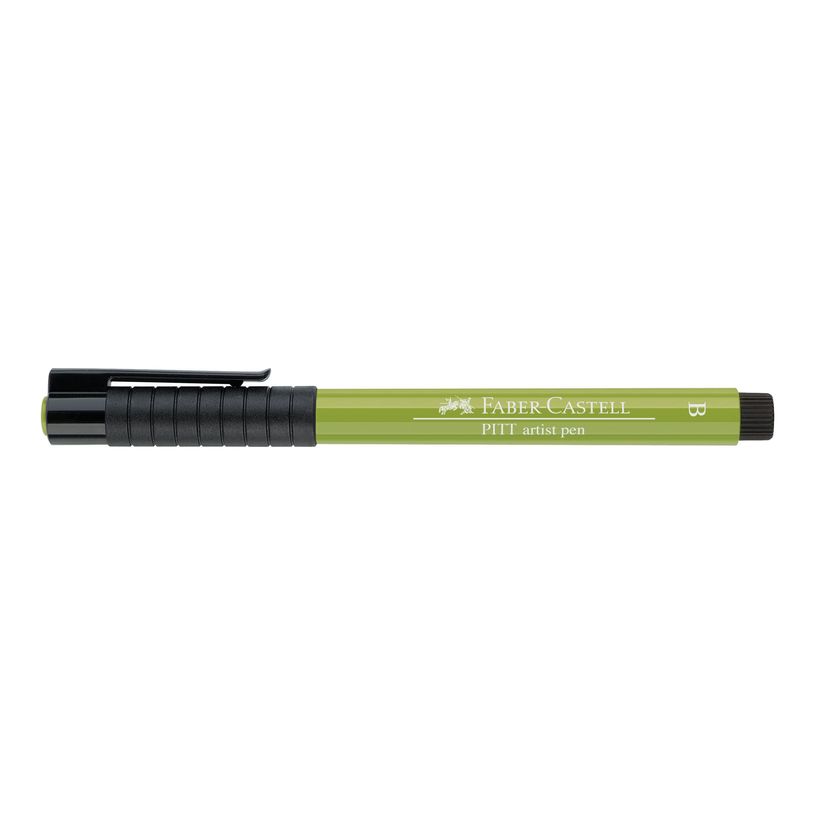 4005401674702-Faber-Castell PITT Artist Pen - Feutre pinceau à pointe souple - permanent - vert mai - en-P_79403839_1-1