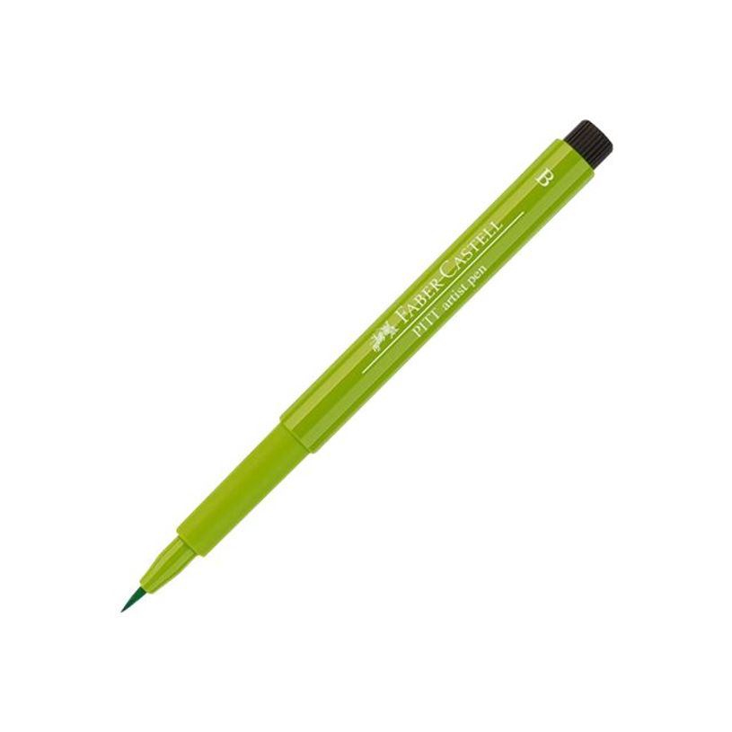 4005401674702-Faber-Castell PITT Artist Pen - Feutre pinceau à pointe souple - permanent - vert mai - en-P_79403839_4-2