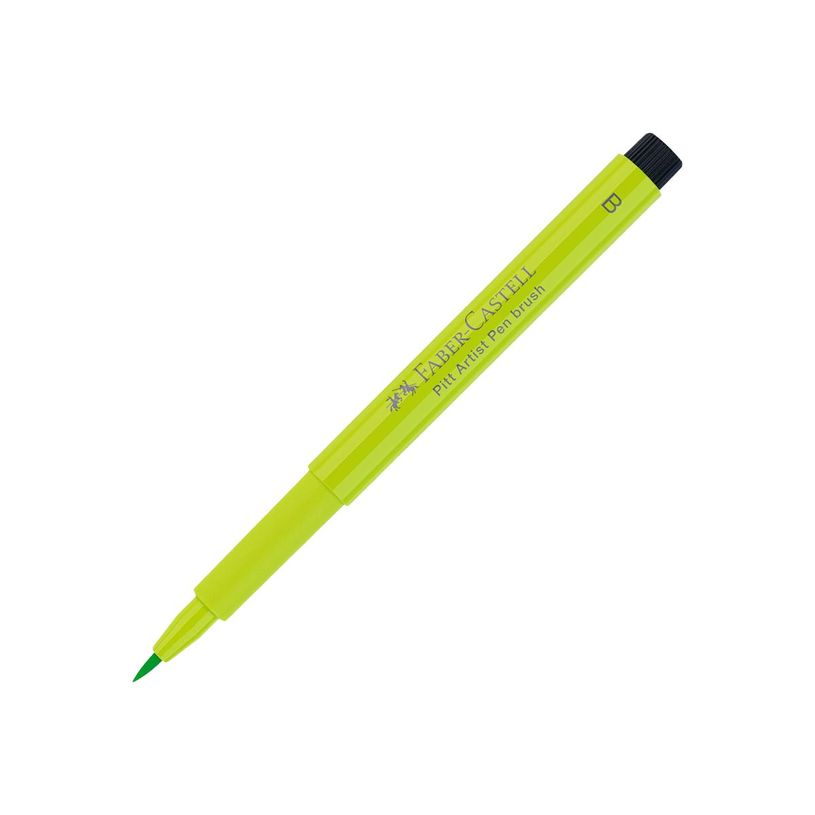 4005401674719-Faber-Castell PITT Artist Pen - Feutre pinceau à pointe souple - permanent - vert clair - -P_79403840_2-4