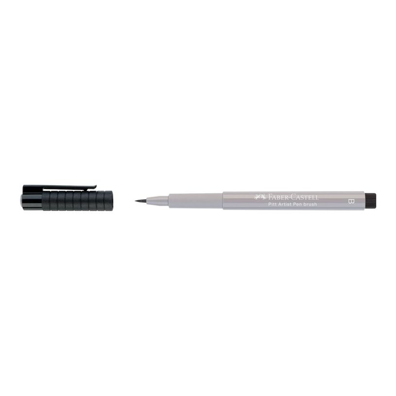 4005401674726-Faber-Castell PITT Artist Pen - Feutre pinceau à pointe souple - permanent - gris foncé 3-P_79403841_1-1