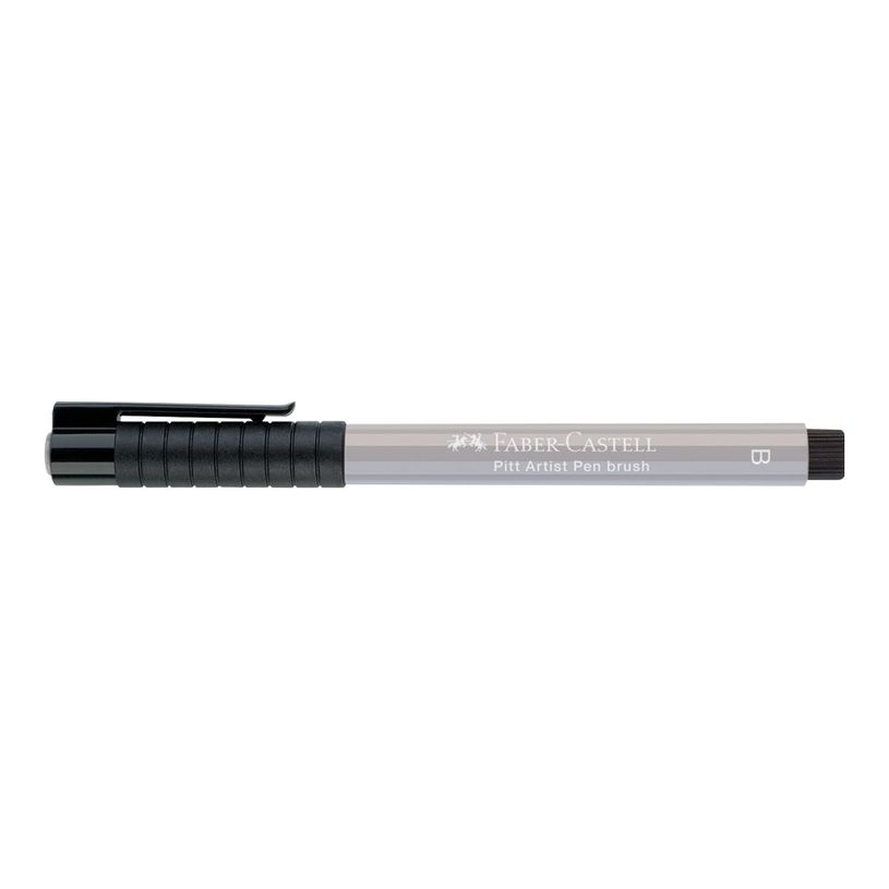 4005401674726-Faber-Castell PITT Artist Pen - Feutre pinceau à pointe souple - permanent - gris foncé 3-P_79403841_2-3