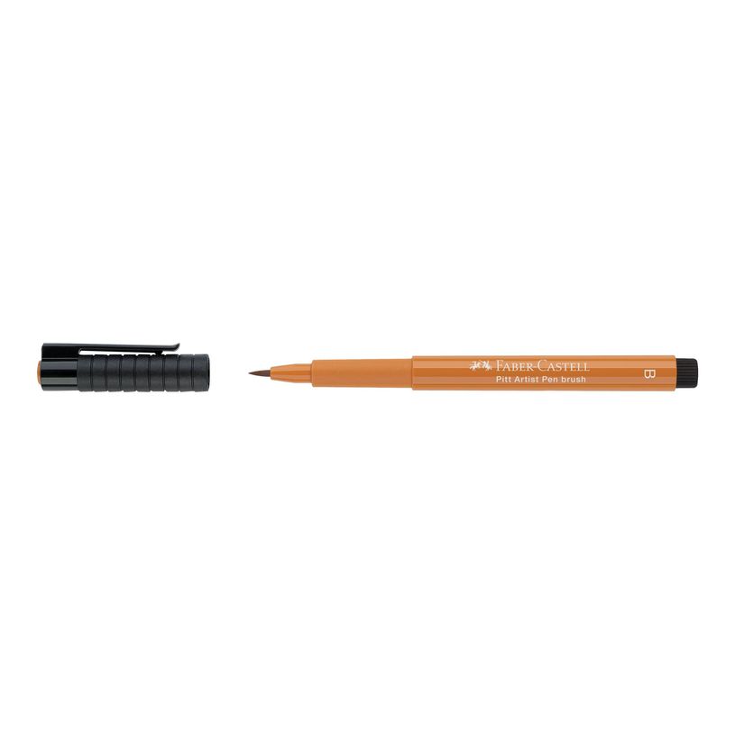 4005401674863-Faber-Castell PITT Artist Pen - Feutre pinceau à pointe souple - permanent - terracotta - -P_79403849_2-0