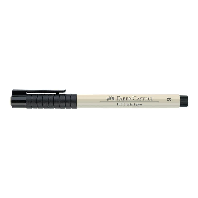 4005401675709-Faber-Castell PITT Artist Pen - Feutre pinceau à pointe souple - permanent - gris chaud I -P_79403858_2-2