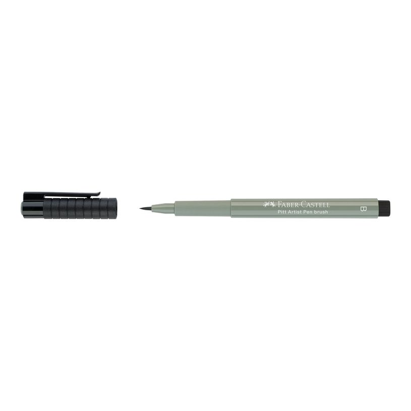 4005401675723-Faber-Castell PITT Artist Pen - Feutre pinceau à pointe souple - permanent - terre verte --P_79403859_1-1
