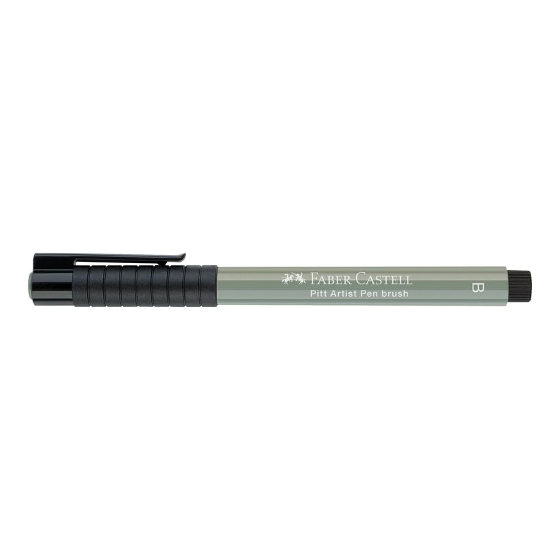 4005401675723-Faber-Castell PITT Artist Pen - Feutre pinceau à pointe souple - permanent - terre verte --P_79403859_2-0