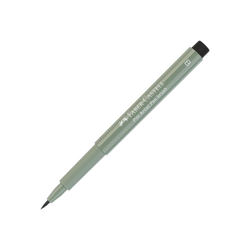 4005401675723-Faber-Castell PITT Artist Pen - Feutre pinceau à pointe souple - permanent - terre verte --P_79403859_4-2