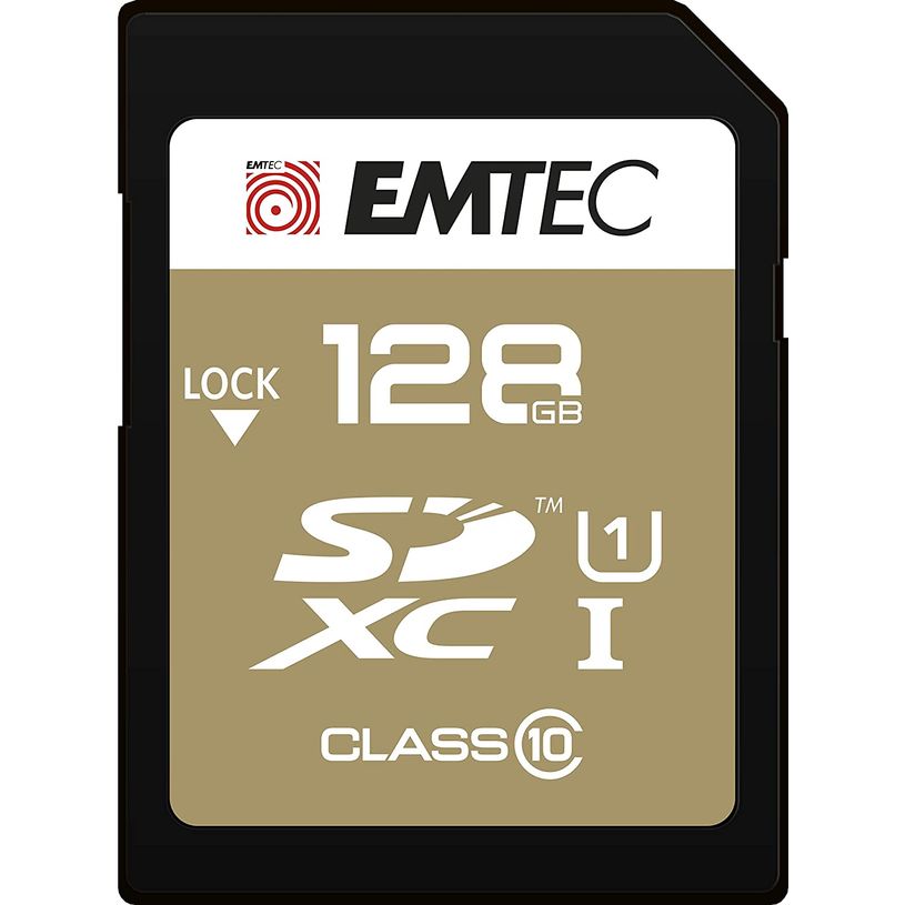 3126170142108-Emtec Elite Gold - carte mémoire 128 Go - Class 10 - SDXC UHS-I U1-P_79404087_1-0