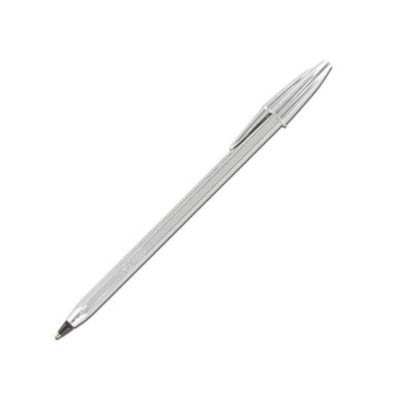 3086123356061-BIC Cristal Original - Stylo à bille - argent--0