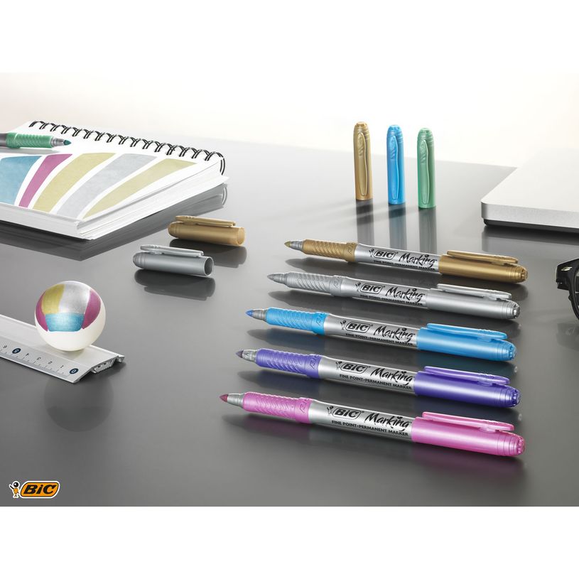 0070330345409-BIC MARKING COLOR - Marqueur permanent - pointe moyenne - or-P_79404453_2-1