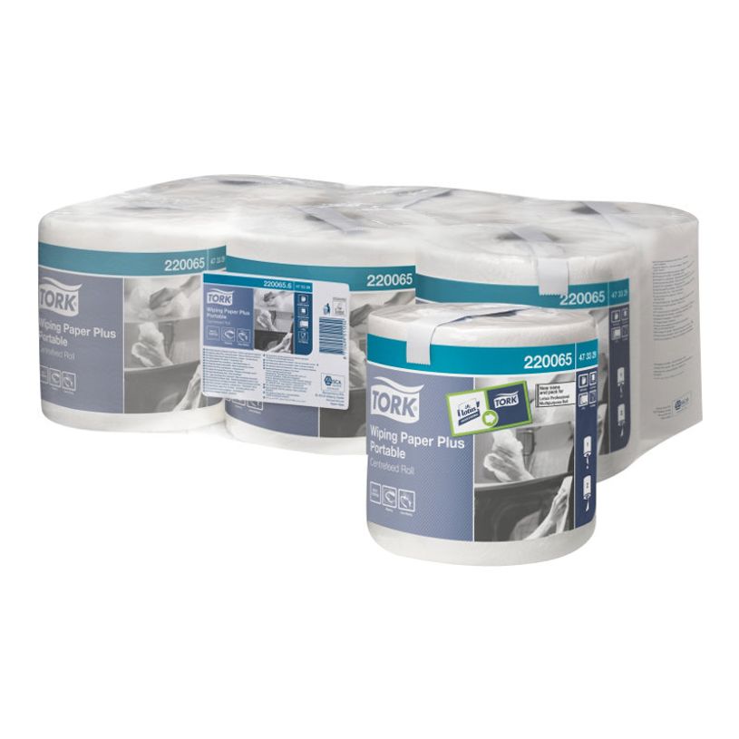 8710499511254-Tork Plus Portable M2 - Rouleau d'essuie-tout - 400 feuilles - pack de 6-P_79404571_1-0