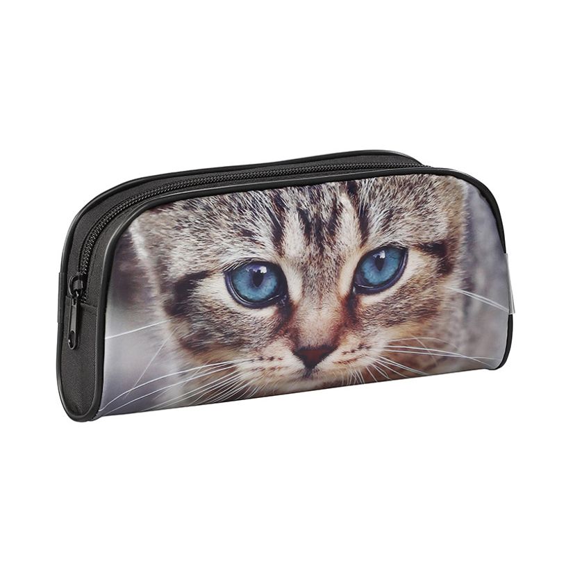 3135259477161-Trousse arrondie Zoo Face - 1 compartiment - 2 animaux disponibles - Viquel-P_79405113_2-1
