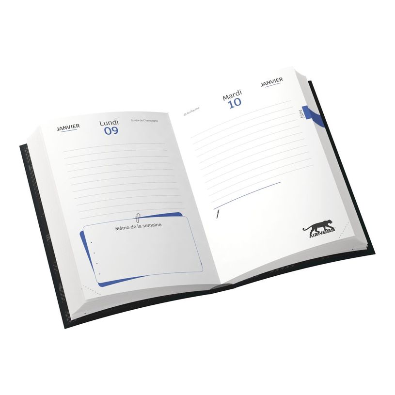 3020120004563-Agenda Airness Giant Cross - 1 jour par page - 12 x 17 cm - différents modèles disponibl-P_79405202_10-4