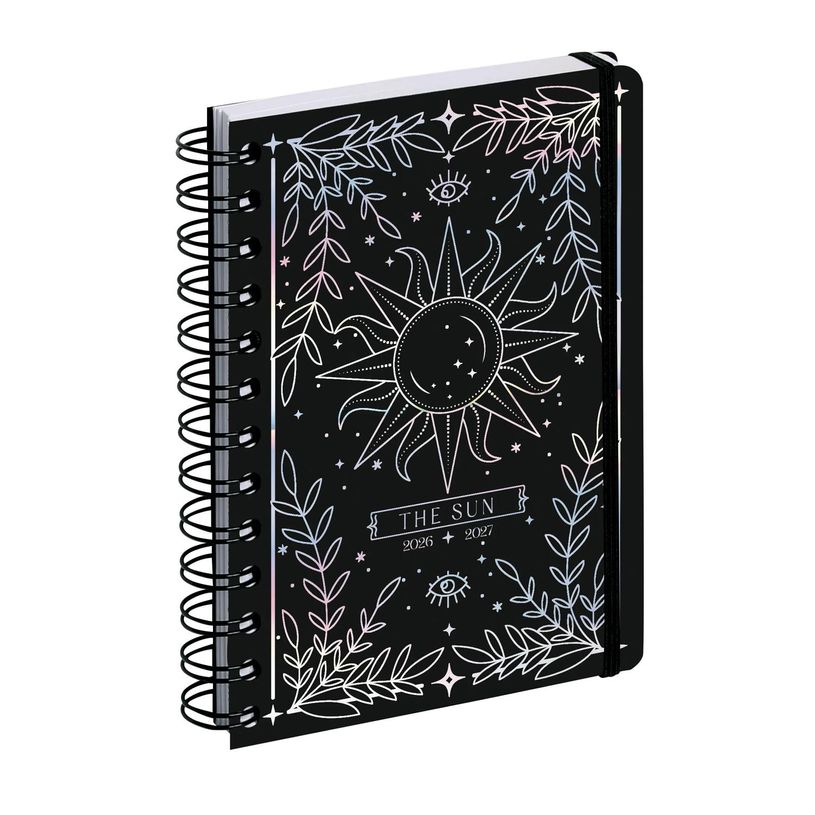 3660942244039-Agenda Shiny - 1 jour par page - 12 x 17 cm - disponible dans différents visuels - Exacompta--0