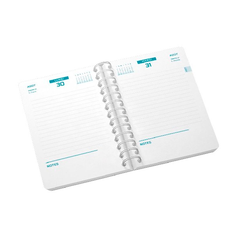 3147280050893-Agenda Lecas Polypro spiralé - 1 jour par page - 12 x 18 cm - rouge-P_79405342_2-1