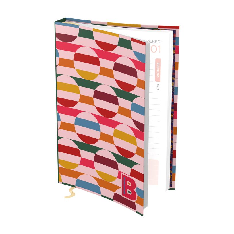 3147280056963-Agenda Bensimon avec signet - 1 jour par page - 12 x 17 cm - différents modèles disponibl-P_79405344_1-0