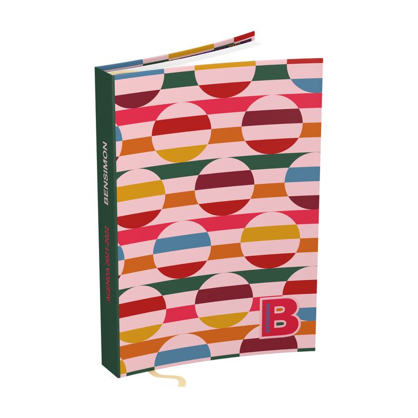 3147280056963-Agenda Bensimon avec signet - 1 jour par page - 12 x 17 cm - différents modèles disponibl-P_79405344_2-1