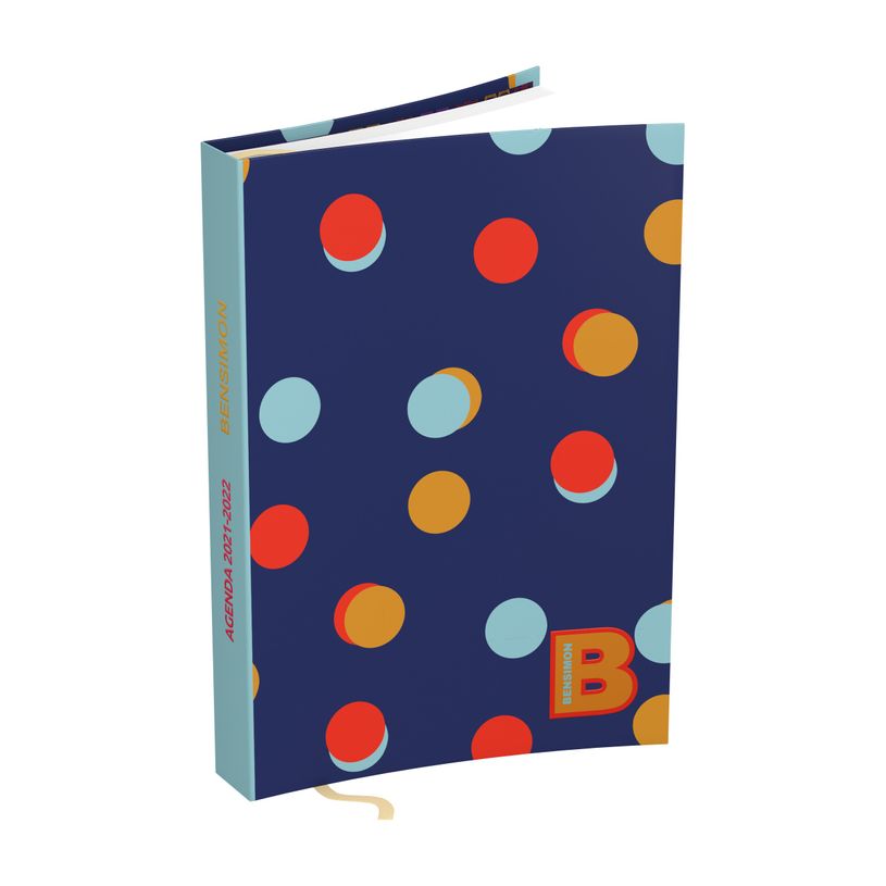 3147280056963-Agenda Bensimon avec signet - 1 jour par page - 12 x 17 cm - différents modèles disponibl-P_79405344_4-3