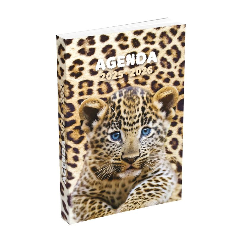 3147280059407-Agenda Print Animaux - 1 jour par page - 12 x 17 cm - différents modèles disponibles - Ha-P_79405351_2-0