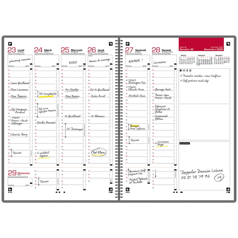3147280060304-Agenda Oxford My Fab' - 1 semaine sur 2 pages - 15 x 21 cm - disponible dans différentes c-P_79405354_5-1